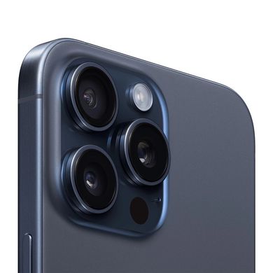 Смартфон Apple iPhone 15 Pro Max 1TB Dual SIM Blue Titanium (MU613) фото