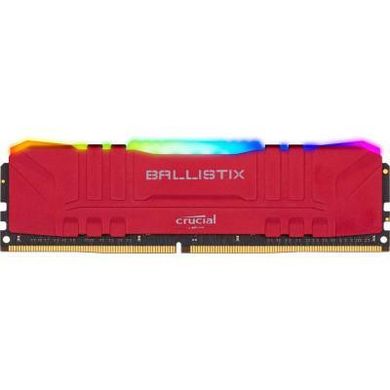 Оперативная память Crucial 16 GB DDR4 3200 MHz Ballistix Red RGB (BL16G32C16U4RL) фото