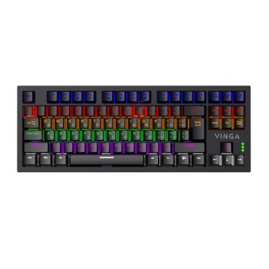 Клавіатура Vinga KBGM-110 Black фото