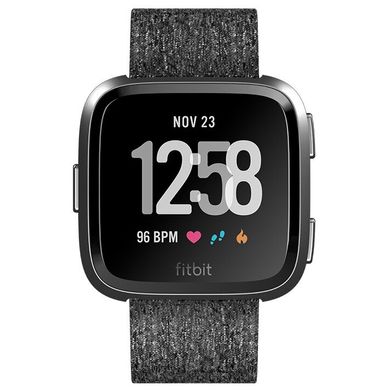 Смарт-часы Fitbit Versa Special Edition, Charcoal Woven (FB505BKGY) фото