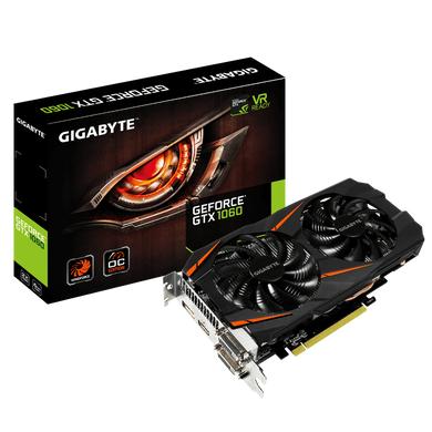 GIGABYTE GeForce GTX 1060 WINDFORCE OC 3G (GV-N1060WF2OC-3GD) (БУ)