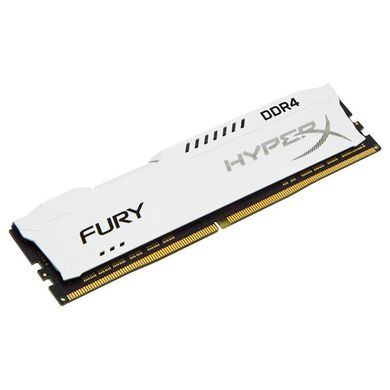 Оперативна пам'ять Kingston 8 GB DDR4 2400 MHz HyperX Fury White (HX424C15FW2/8) фото