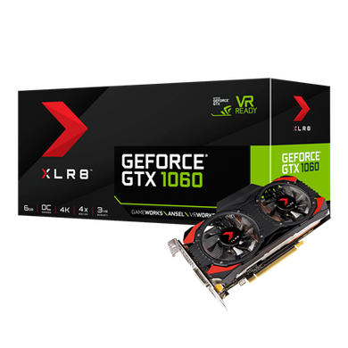 PNY GeForce GTX 1060 XLR8 OC GAMING (KF1060GTXXG6GEPB)