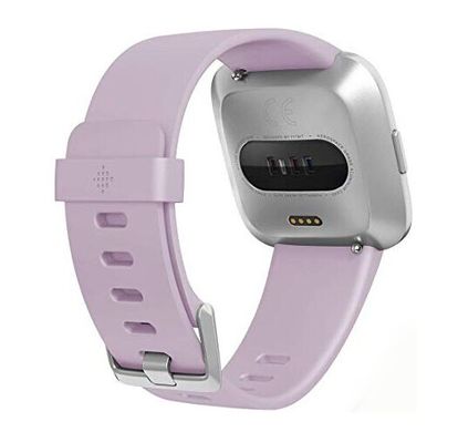 Смарт-годинник Fitbit Versa Lite Edition Smartwatch Lilac/Silver S/P+L/G (FB415SRLV) фото