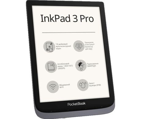 Електронна книга PocketBook 740 Pro Metallic Grey (PB740-3-J-CIS) фото
