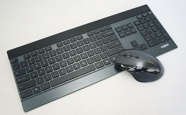 Комплект (клавіатура+миша) RAPOO Wireless Laser Combo (8900) фото