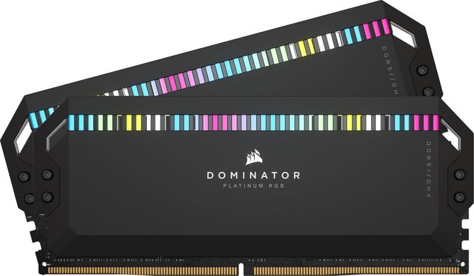 Оперативная память Corsair Dominator Platinum RGB DDR5 2x32Gb (CMT64GX5M2B5200C40) фото