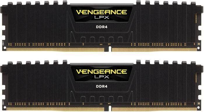 Оперативна пам'ять Corsair Vengeance LPX Black 8Gb KIT(2x4Gb) DDR4 (CMK8GX4M2D2400C14) фото