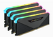 CORSAIR VENGEANCE RGB RT 128GB (4 x 32GB) DDR4 DRAM 3600MHz C18 MEMORY KIT BLACK (CMN128GX4M4Z3600C18) подробные фото товара