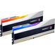 G.Skill DDR5 32GB (2x16GB) 8000Mhz Trident Z5 RGB Silver (F5-8000J3848H16GX2-TZ5RS) подробные фото товара