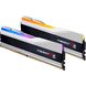 G.Skill DDR5 32GB (2x16GB) 8000Mhz Trident Z5 RGB Silver (F5-8000J3848H16GX2-TZ5RS) подробные фото товара