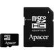 Apacer 32 GB microSDHC Class 10 UHS-I + SD adapter AP32GMCSH10U1-R детальні фото товару