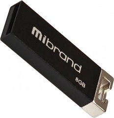 Flash память Mibrand 8GB Сhameleon USB 2.0 Black (MI2.0/CH8U6B) фото