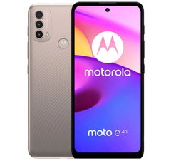 Смартфон Motorola E40 4/64GB Pink Clay (PAVK0004) фото
