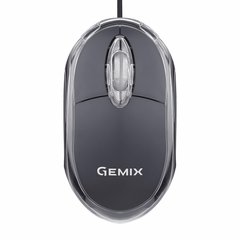 Миша комп'ютерна Gemix GM105 USB Black (GM105BK) фото