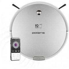 Роботи-пилососи Polaris PVCR 0833 WI FI IQ Home Silver фото