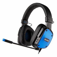 Навушники Sades SA-722 Dpower Black/Blue (SA722-B-BL) фото