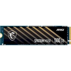 SSD накопитель MSI Spatium M450 500GB M.2 NVMe (S78-440K220-P83) фото