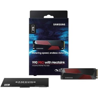 SSD накопичувач Samsung 990 PRO with Heatsink 2 TB (MZ-V9P2T0CW) фото