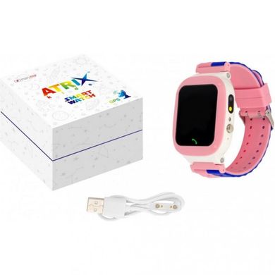 Смарт-часы ATRIX iQ2200 IPS Cam Flash Pink фото