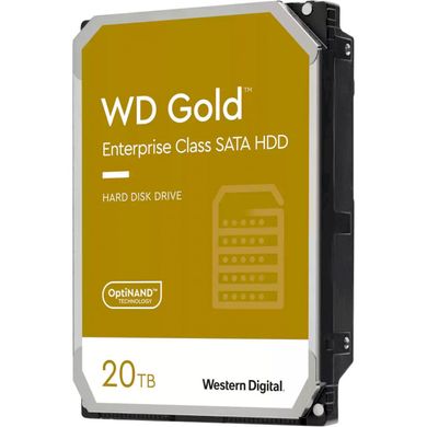 Жорсткий диск WD Gold 20TB SATA/512MB (WD202KRYZ) фото