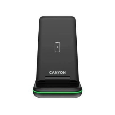 Зарядное устройство Canyon 3-in-1 Wireless charging station WS-304 (CNS-WCS304B) фото