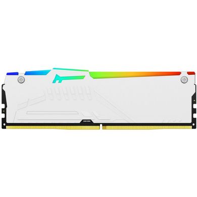 Оперативная память Kingston FURY 16 GB DDR5 5600 MHz Beast White RGB (KF556C40BWA-16) фото