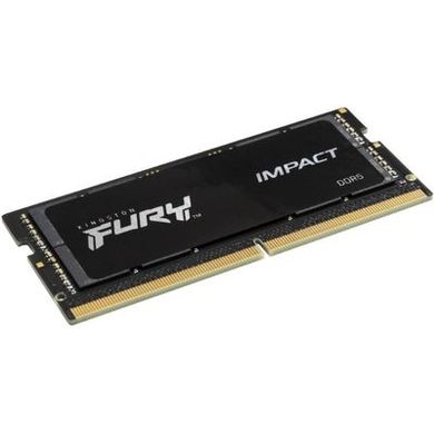 Оперативная память Kingston FURY 16 GB (2x8GB) SO-DIMM DDR5 4800 MHz Impact (KF548S38IBK2-16) фото