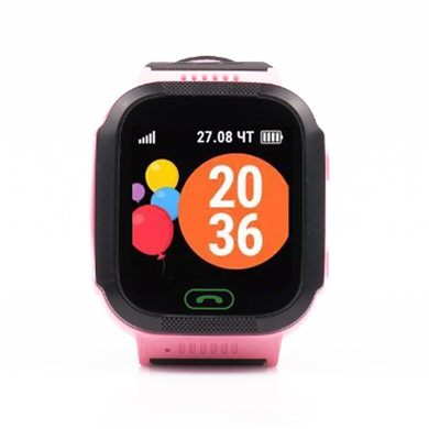 Смарт-годинник Смарт-часы GoGPS ME К12 Розовые (K12PK) фото