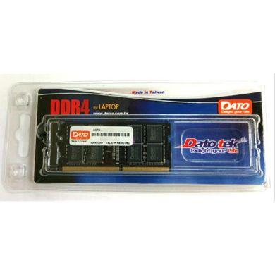Оперативная память DATO 8 GB SO-DIMM DDR4 2666 MHz (8GG1G8D26L) фото