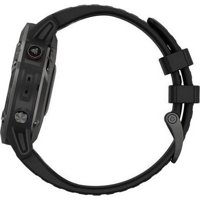 Смарт-часы Garmin Fenix 6 Sapphire Carbon Grey DLC with Black Band (010-02158-10/11) 010-02158-11 фото