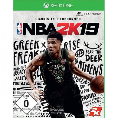 Ігра для приставок та ПК NBA 2K19 Xbox One фото