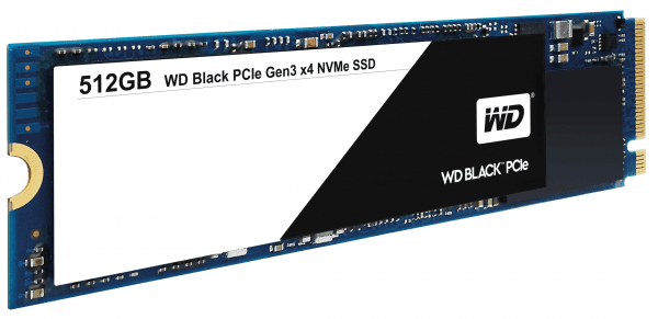 SSD накопичувач WD SSD Black M.2 512 GB (WDS512G1X0C) фото