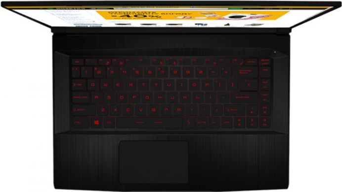 Ноутбук MSI GF63 Thin 11UC Black (GF6311UC-289XUA) фото