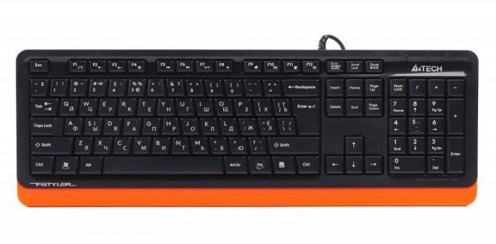 Клавиатура A4Tech Fstyler FKS10 Orange фото