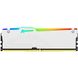 Kingston FURY 16 GB DDR5 5600 MHz Beast White RGB (KF556C40BWA-16) подробные фото товара