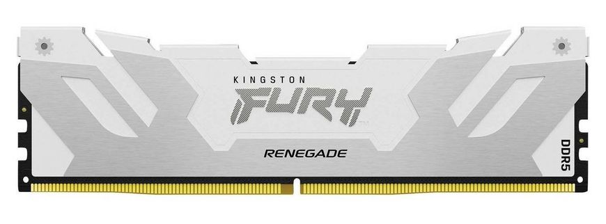 Оперативная память Kingston DDR5 16GB 6400Mhz FURY Renegade White (KF564C32RW-16) фото