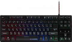 Клавіатура 2E Gaming KG290 87 keys LED USB Black Ukr (2E-KG290UB) фото