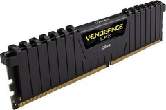 Оперативна пам'ять 4 GB DDR4 2400 MHz Vengeance LPX Black (CMK4GX4M1A2400C16) фото
