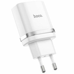 Зарядное устройство Hoco C12Q Smart QC3.0 White фото