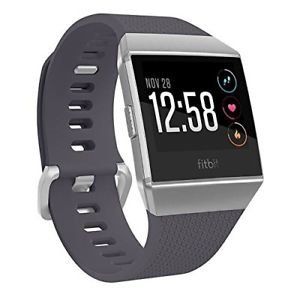 Смарт-часы Fitbit Ionic Silver Gray/Blue Gray One Size (FB503WTGY) фото
