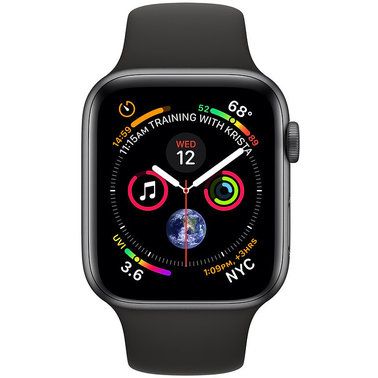 Смарт-годинник Apple Watch Series 4 GPS + LTE 40mm Gray Black Sport MTUG2/LLA фото