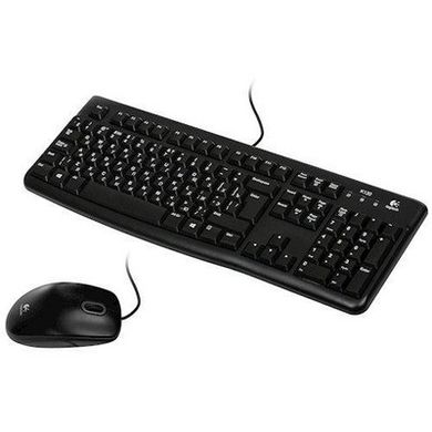 Комплект (клавіатура+миша) Logitech MK120 USB UA (920-002563) фото