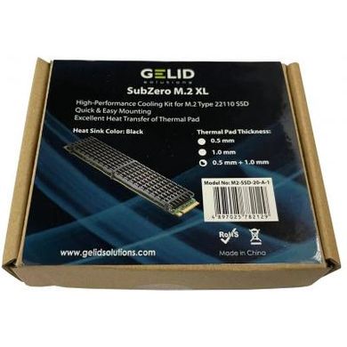 Радіатор GELID Solutions Subzero XL Black (M2-SSD-20-A-1) фото