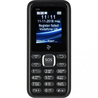 Смартфон 2E S180 DualSim Black фото