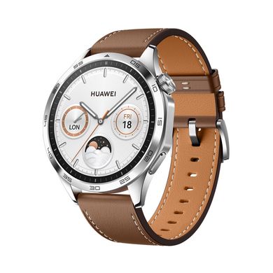 Смарт-годинник HUAWEI Watch GT 4 46mm Brown (55020BGW) фото