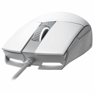 Миша комп'ютерна Asus Rog Strix Impact II ML USB RGB White (90MP02C0-BMUA00) фото