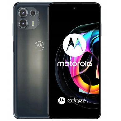 Смартфон Motorola Edge 20 Lite 8/128GB Electric Graphite фото