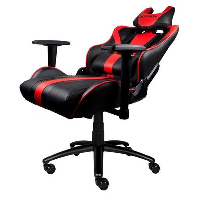 Геймерське (Ігрове) Крісло 1STPLAYER FK1 black/red фото
