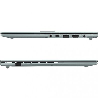 Ноутбук ASUS VivoBook Go 15 OLED E1504FA Green Gray (E1504FA-L1047, 90NB0ZR3-M01RD0) фото